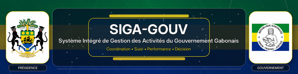 Système Intégré de Gestion des Activités du Gouvernement Gabonais